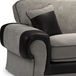 Diva 3 seater black slate