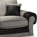 Diva 3 seater black slate