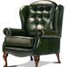 Lynton leather fireside Chair