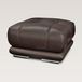 lyon leather Footstool