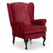 Alice Fabric Wing Chair