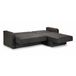 Contender leather storage  sofa bed