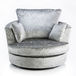 Castle Fabric  Swivel Chair