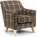 Blooms Fabric Accent Chair