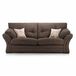 Zinc 3 seater fabric sofa range