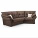 Zinc Fabric Snuggle Sofa Right hand