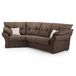 Zinc Fabric Snuggle Sofa Left hand