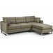 Como Right Hand Fabric corner sofa