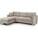 Como Left Hand Fabric Sofa at Suite World