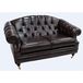 Chesterfield 2 Seater Leather Sofa
