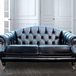 Chesterfield 2 Seater Leather Sofa