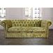 Chesterfield Fabric 3 Seater Sofa