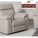 Enya Leather Manual Recliner Chair