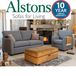 Alstons Reuben fabric 3 seater