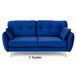 Halston Velvet Sofa