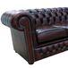 4 seater leather chesterfield