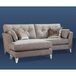 Alstons Evie 4 Seater Chaise Fabric sofa