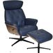 Malmo Luxury Swivel Chair + Stool