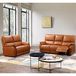 Emmen 3 seater leather sofa