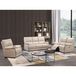 Emmen 3 seater leather sofa