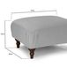 Abba Velvet Footstool