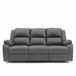 Darwin 3 seater Leather Sofa suite world dove