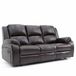 Darwin 3 seater Leather Sofa suite world dove