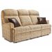 Harrow 3 seater fabric power recliner Sherbor