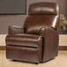 Harrow leather manual recliner chair