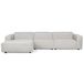 Soft Fabric Corner Sofa Left Hand