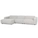 Soft Fabric Corner Sofa Left Hand