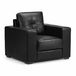 Olivia Black Fabric