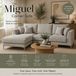 Miguel Corner Left hand Sofa